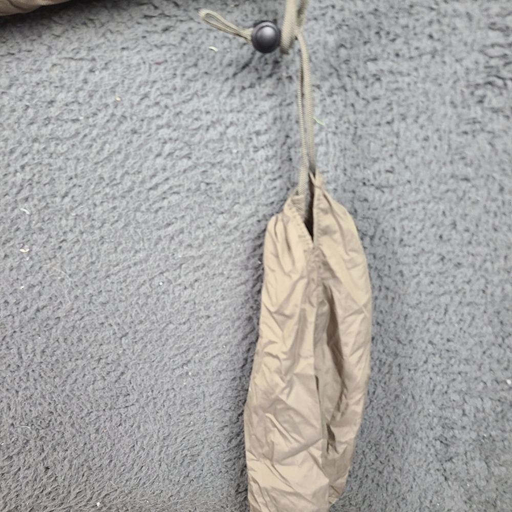Uniqlo Seamless Ultra Light Down Puffer Jacket Taupe Gray Womens Size Small - Picture 4 of 8